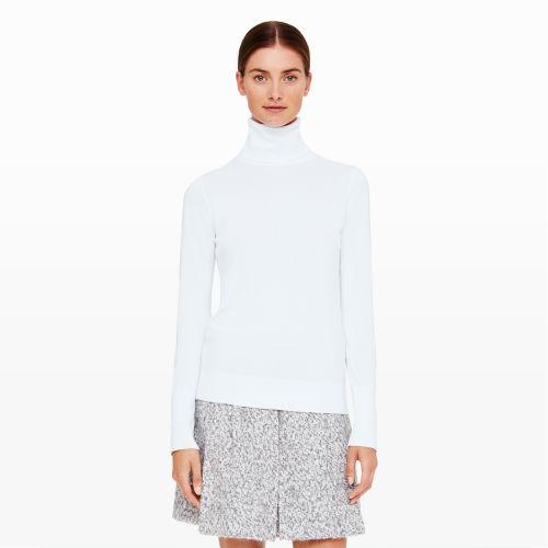 Club Monaco Color White Angile Turtleneck