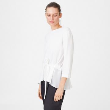 Club Monaco Blanc De Blanc Varlah Top