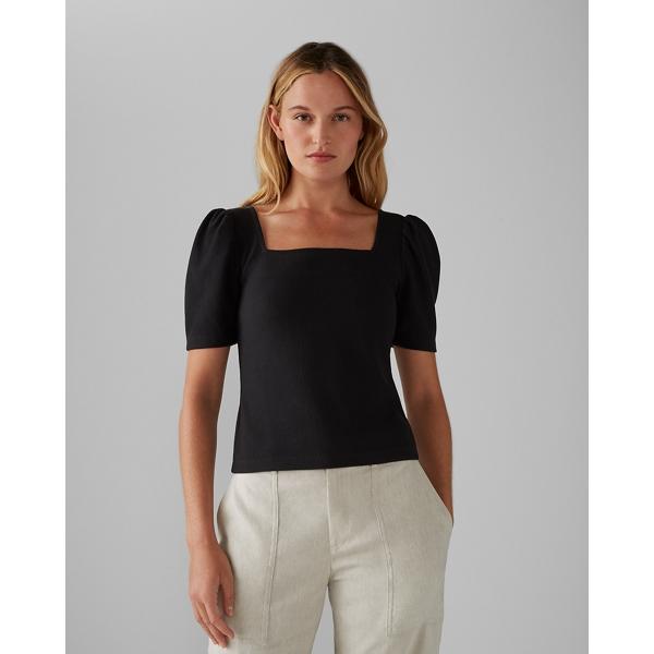Club Monaco Puff Sleeve Top