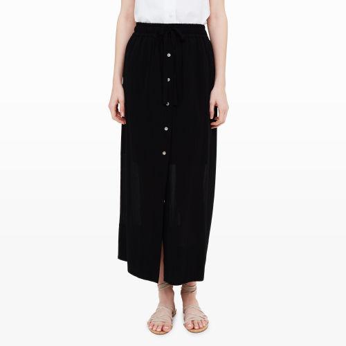 Club Monaco Color Black Scarletta Skirt