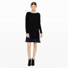 Club Monaco Color Black Rigby Layered Sweater Dress