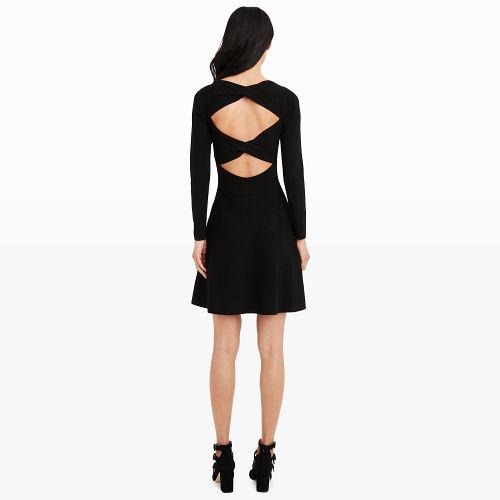 Club Monaco Color Black Shineade Dress