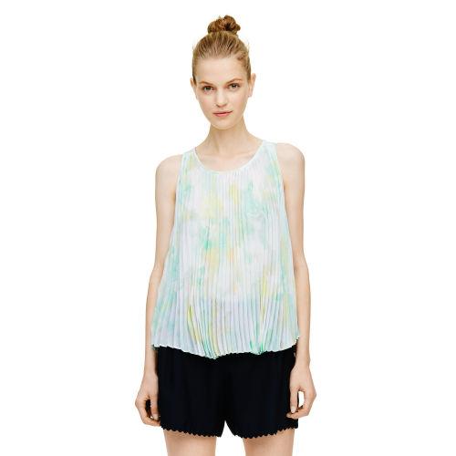 Club Monaco Color Blue Soleil Tank