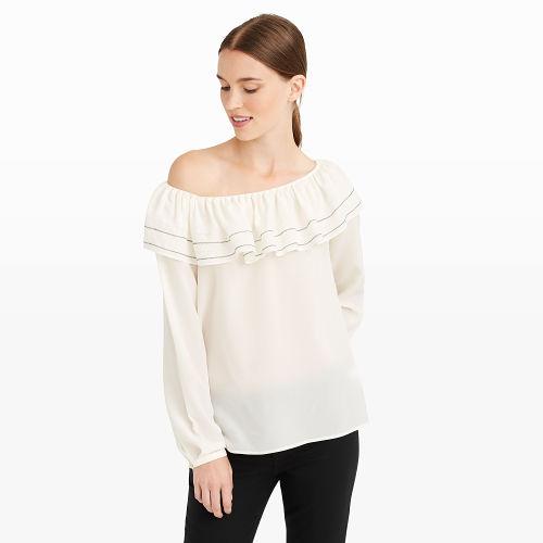 Club Monaco Color White Camari Top