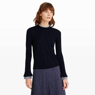 Club Monaco Color Blue Ashta Sweater