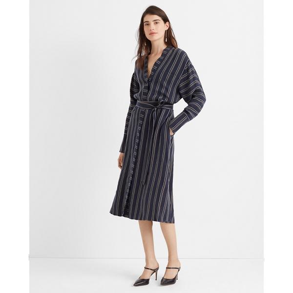 Club Monaco Striped Dolman Shirtdress