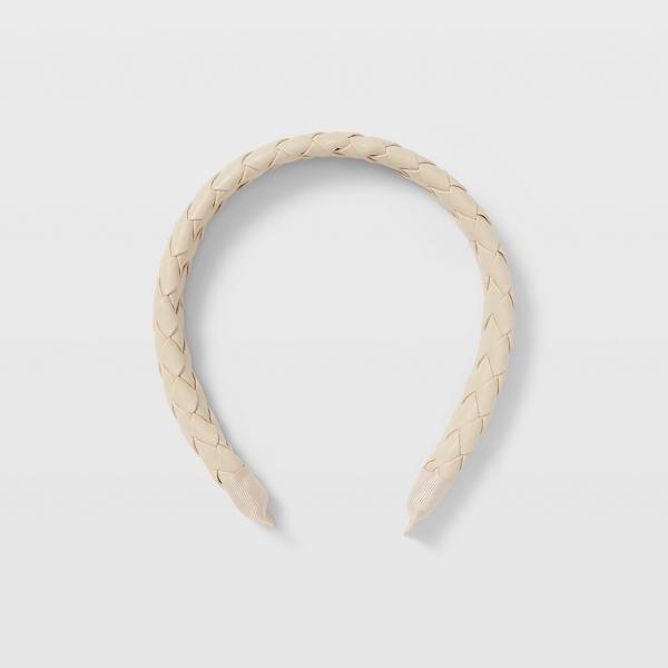 Club Monaco Woven Leather Headband
