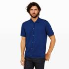 Club Monaco Color Blue Indigo Full Button-down