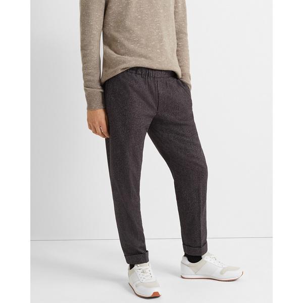 Club Monaco Black/white Elasticated Pull-on Pant