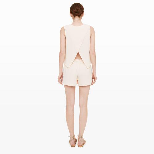 Club Monaco Color Foundation Lyndsey Open-back Romper
