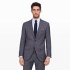 Club Monaco Color Grey Wright Plaid Suit Jacket