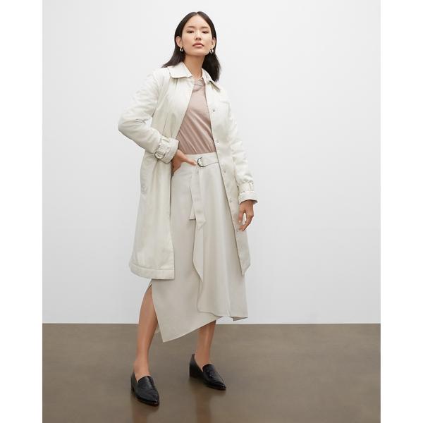 Club Monaco Drape Midi Skirt