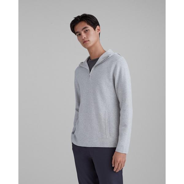 Club Monaco Quarter Zip Hoodie Sweater