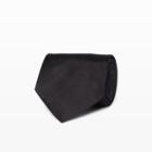 Club Monaco Color Black Silk Satin Tie