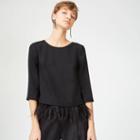 Club Monaco Color Black Donnatina Top