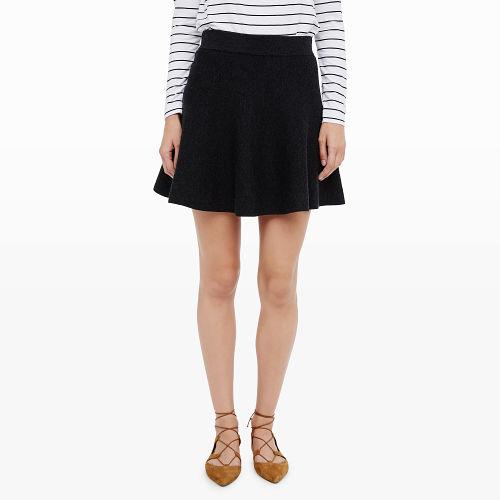 Club Monaco Color Grey Laberiane Sweater Skirt