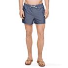 Club Monaco Color Blue 4 Striped Arlen Swim Trunk