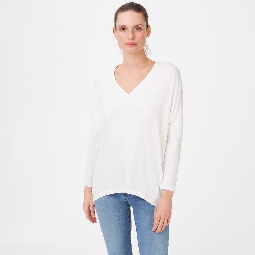Club Monaco Color White Rylena Top
