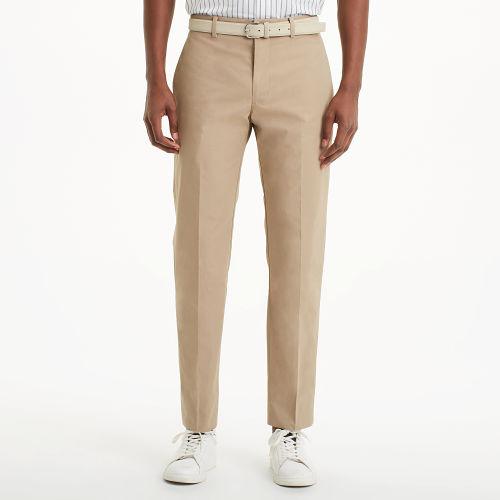 Club Monaco Color Green Grant Cotton Suit Pant
