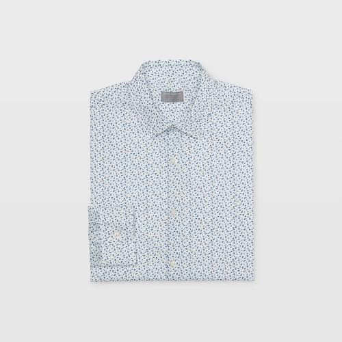 Club Monaco Slim Floral Dress Shirt