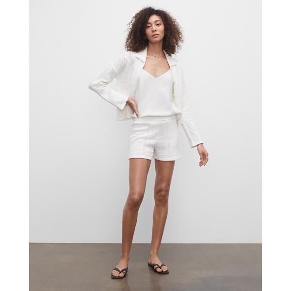 Club Monaco Crochet Shorts