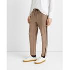 Club Monaco Tan Duo Stripe Jogger