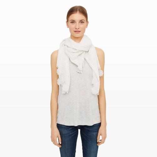 Club Monaco Color White Navonne Scarf