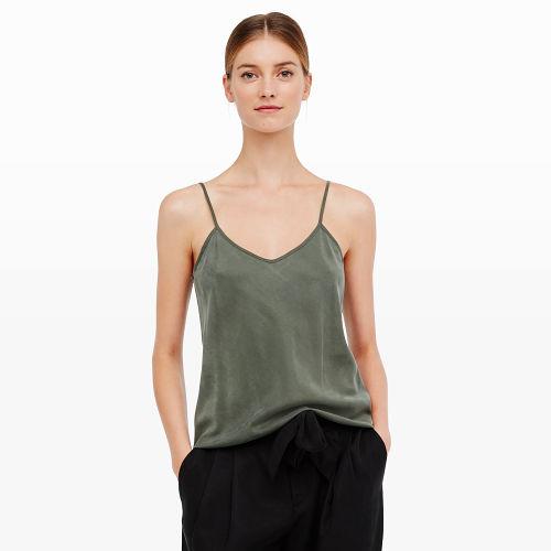 Club Monaco Color Surplus Green Schellen Camisole