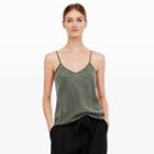 Club Monaco Color Surplus Green Schellen Camisole