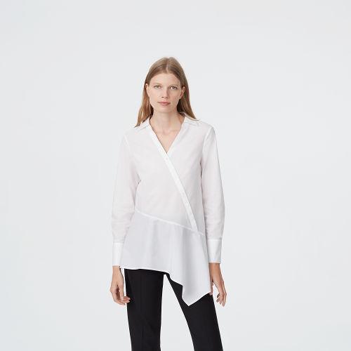 Club Monaco Color White Nechar Top