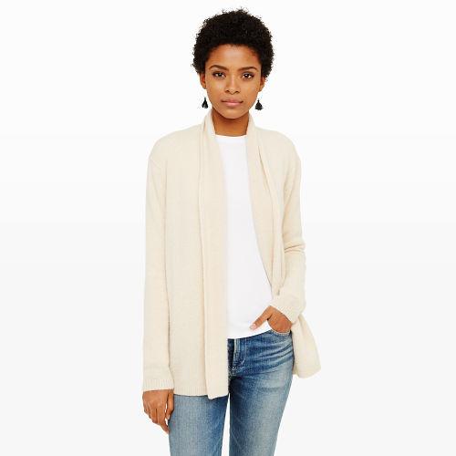 Club Monaco Color Brown Gayla Cashmere Cardigan