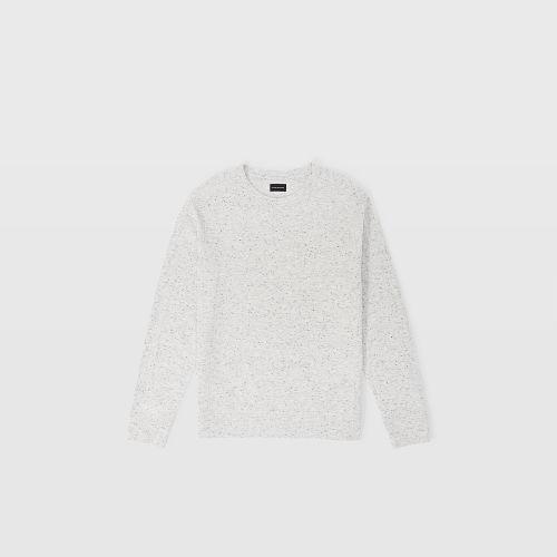 Club Monaco Color Grey Donegal Duofold Crew