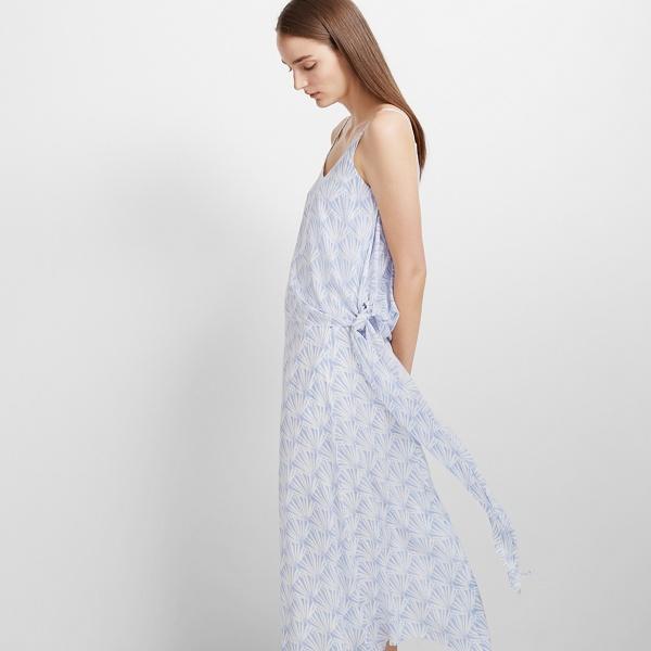 Club Monaco Purple Multi Thereeza Dress