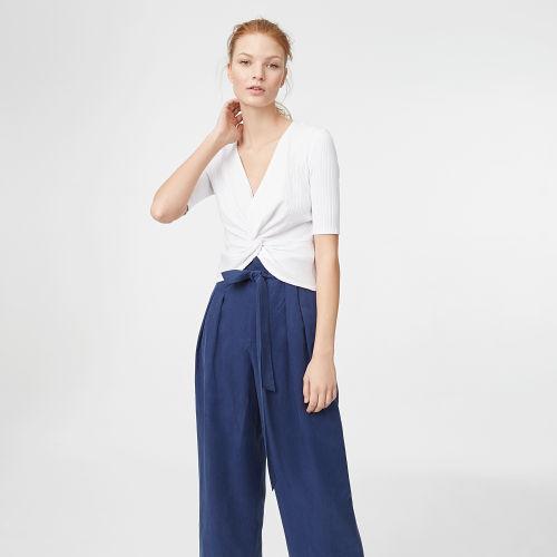 Ib Color White Ribecca Top