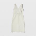 Club Monaco Button Back Vent Dress