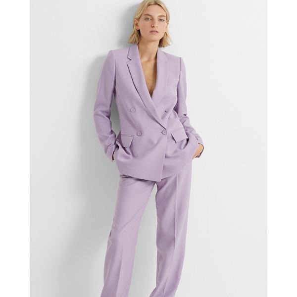 Club Monaco Lilac Self-covered Button Blazer
