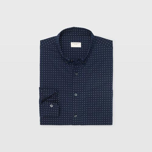Club Monaco Slim Geo Dot Shirt