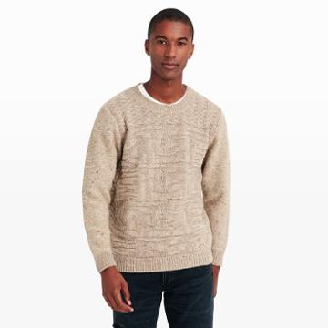 Inis Meain Color White Inis Meain Stonewall Sweater