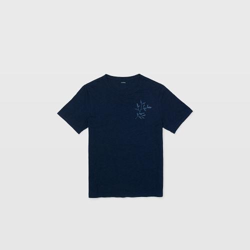 Club Monaco Color Blue Indigo Tee