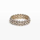Club Monaco Color Silver Holiday Stretch Bracelet