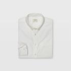 Club Monaco Color White Oxford Solid Shirt