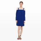 Club Monaco Color Blue Terran Dress