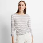 Club Monaco Color Grey Lana Linen-blend Sweater