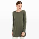 Club Monaco Color Surplus Green Murilla Top