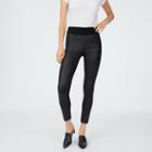 Club Monaco Color Black Tasha Faux Suede Legging