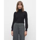 Club Monaco Cashmere Keyhole Turtleneck Sweater
