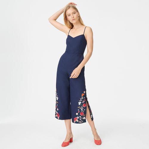 Club Monaco Astridh Embroidered Jumpsuit