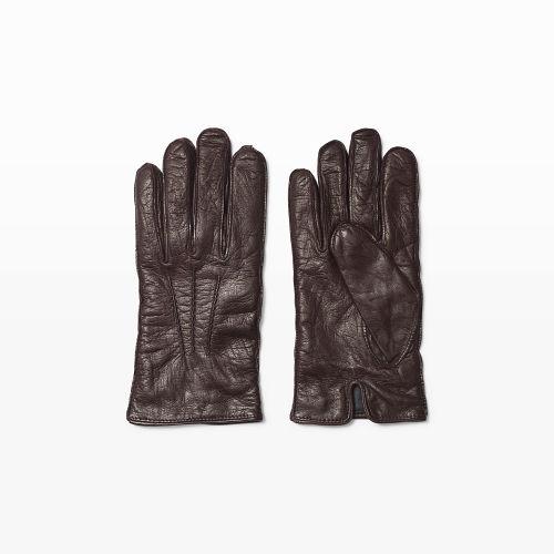 Gl Color Carmine Washed Leather Glove