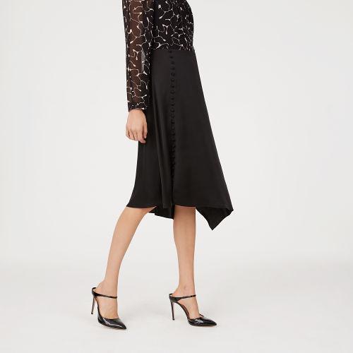 Club Monaco Color Black Liey Skirt