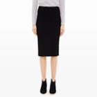 Ib Color Black Rubhee Ribbed Skirt